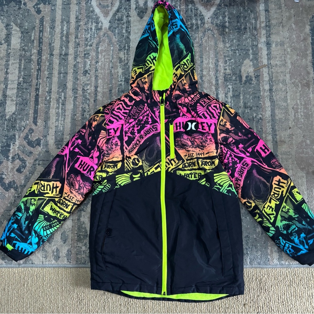 Hurley Boys Ski / Snowboarding Jacket L